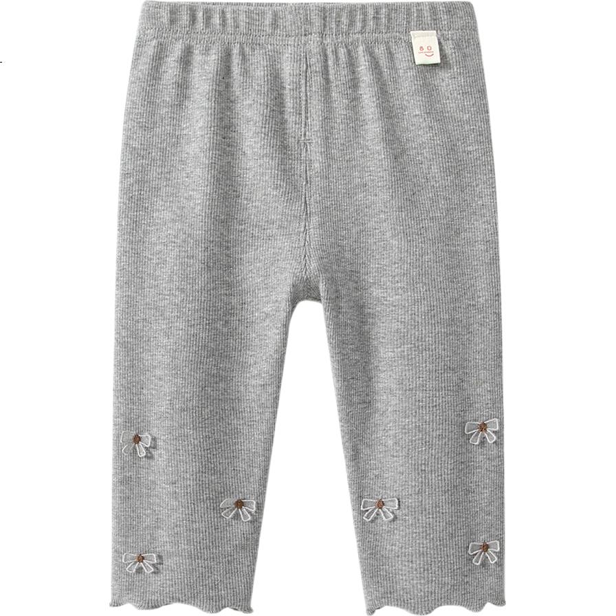 VOONLIE Girls' Leggings, Autumn Wear 2025 New Style, Trendy Casual Pants, Baby Outerwear Trousers, Children's Pants for Spring And Autum