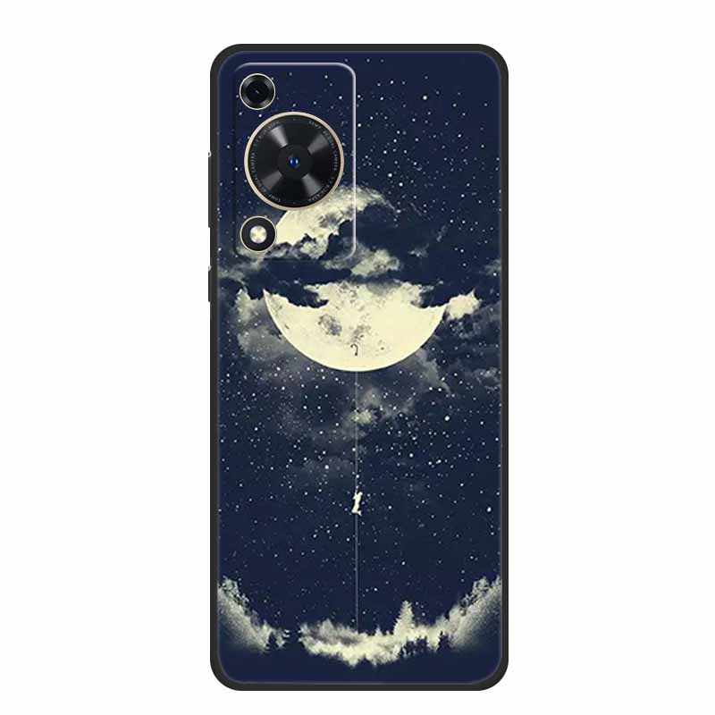 For Huawei Nova Y72s Phone Case Y 72 s Coque Black Silicone Soft Back Cover Case For Huawei Nova Y72 Y63 Case Y 63 Funda Shell