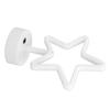 LED Desk Lamp USB Five Pointed Star Warm Light Neon Sign Bedroom Bar Holiday Decoration Light
