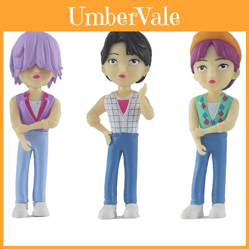 Set di Figure in PVC di Saja Boys con Personaggi da Collezione Dipinti a Mano per Fan e Collezionisti