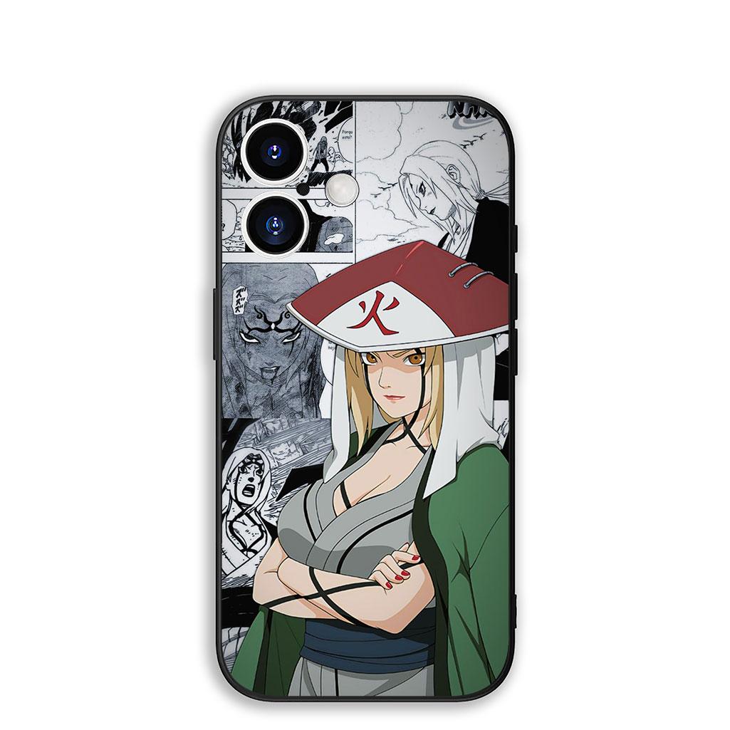 

Cover for Apple iPhone 17 16 Plus 13 12 Pro Max Mini X XR Xs ProMax 16E 15+ 17+ Air Phone Case Tsunade Kakashi Narutos iPhone 12 mini