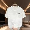Cross-Border Exclusive Supply Of Good Goods 100% Pure Cotton Short-Sleeved Boys American High-Street Trendy Brand Versatile Bottoming Shirt On Clothes