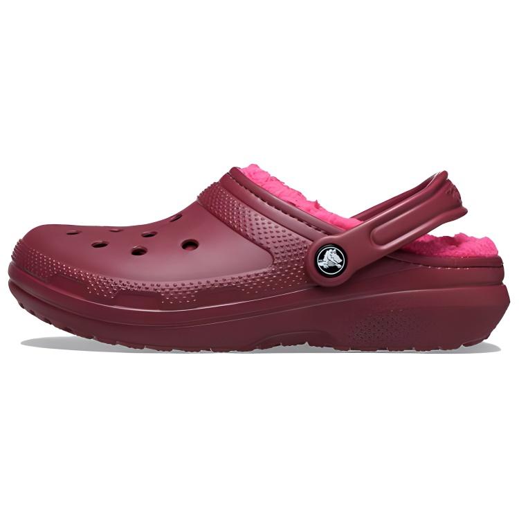 

Crocs Теплые, Легкие и Удобные Тапочки с Круглым Носком, Обувь с Отверстиями, Женские, Цвет Свеклы 37-38