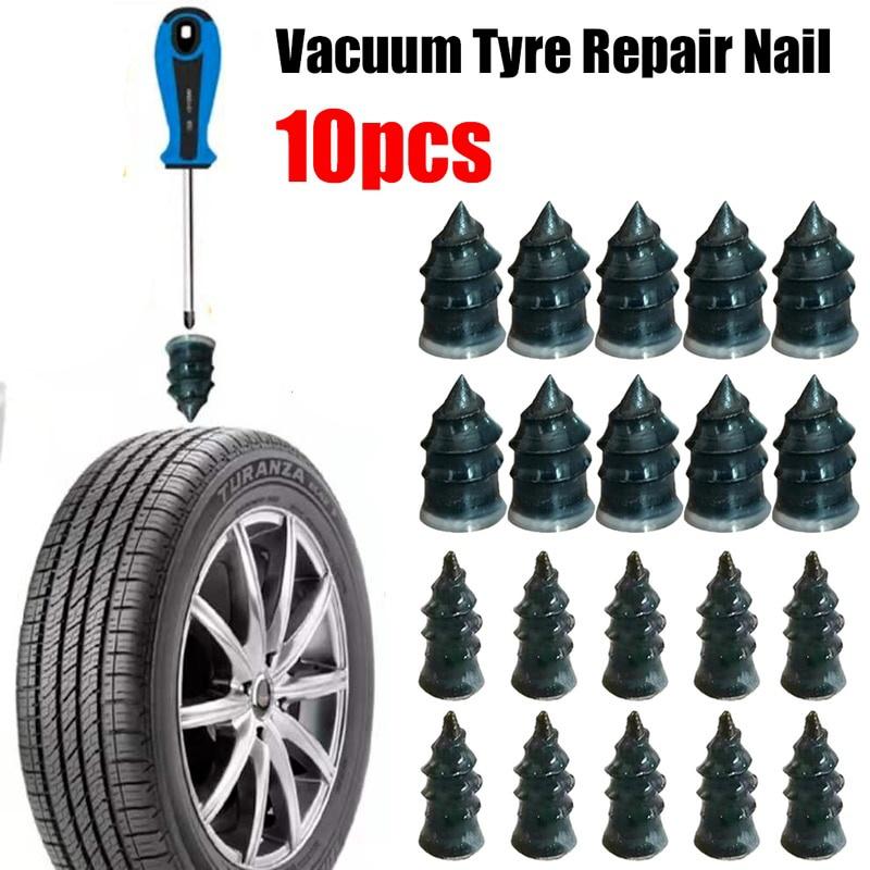 10Pcs/32Pcs Vacuum Tyre Repair Nail for Car Trucks Motorcycle Scooter Bike Tire  Puncture Repair Tubeless Rubber Nails