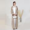 Loriya Dubai Daily Beaded Bell Sleeve Dress Robe LR633