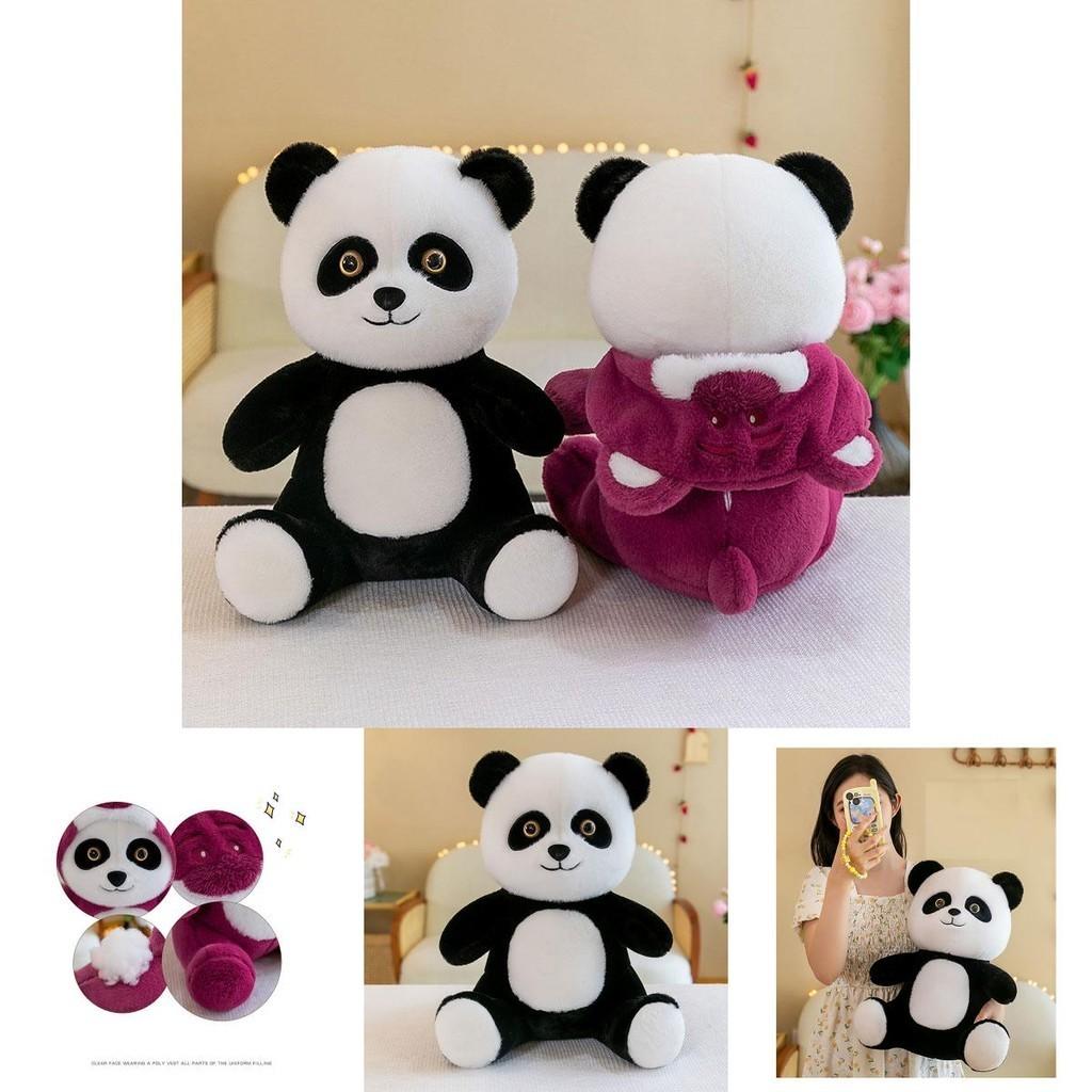 Cute Panda Plush Toy For Girls Perfect Birthday Gift Or Opening Event Present 40cm 0.5kg