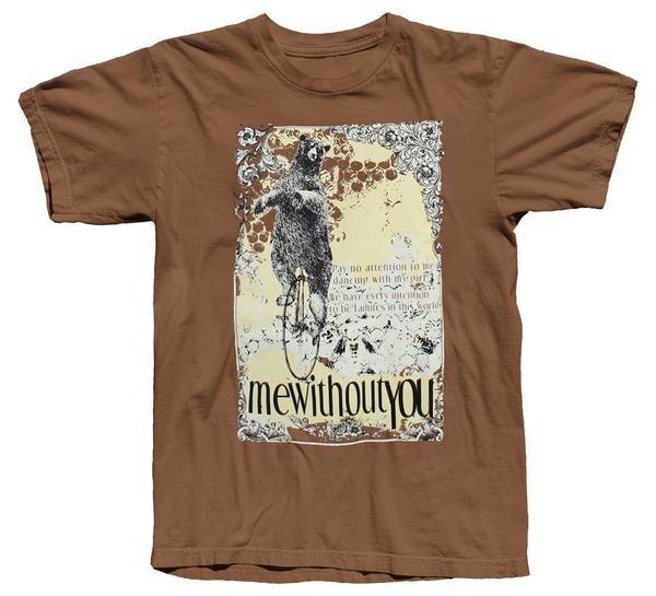 Vtg Mewithoutyou Band Album T Shirt Brown Full Size S-5Xl AM707 Unisex T-Shirt S