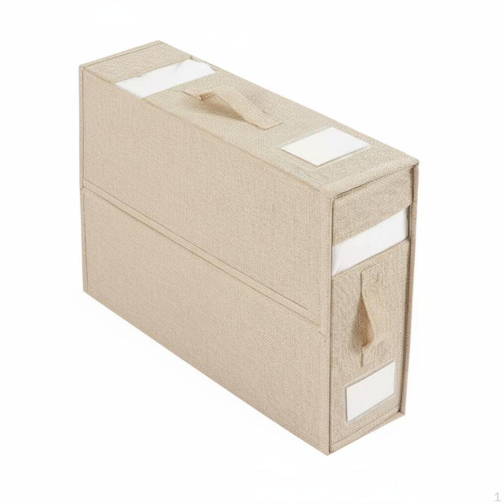 Bedding Storage Box Space Saving Foldable Clothes Organizer Carry Handles Container