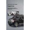 Large 1/18 Hummer H2 Alloy Off Road Car Diecast Metal Model Sound Light Pull Back Toy Collect Display Ornament Children Toy Gift