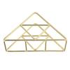 Napkin Holder Fashion Thickened Widened Triangular Freestanding Metal Wrought Iron Vertical Tissue