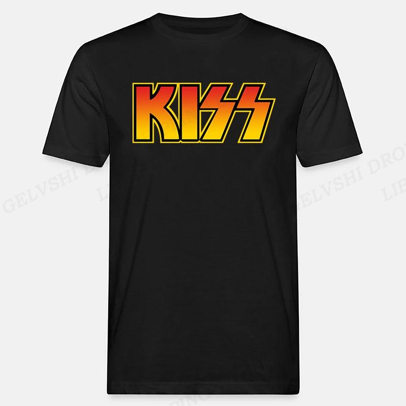 Tričko Kiss Band Unisex Unisex Módní Tričko Bavlněné tričko Dětské Hip Hop Trička Trička Unisex Košile Hombre Tops Rocková kapela