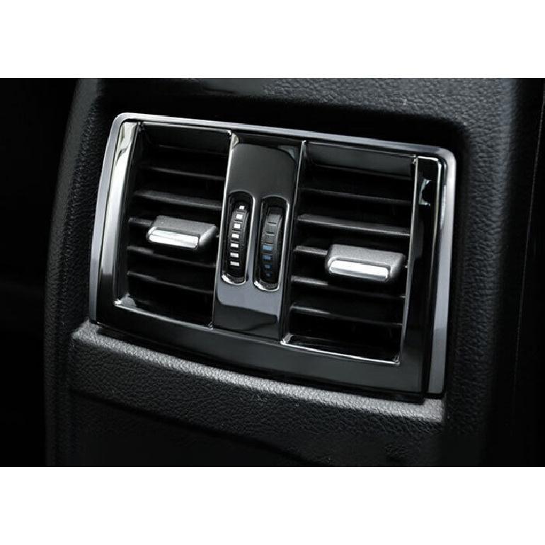 For BMW 3 4 Series M3 M4 2013-19 Black Titanium Rear Air Outlet Vent Cover Trim