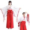 Angenster Shrine Maiden Halloween Popular Costume for Dance Theater School Adult Size Women's Costume, Cosplay, Performances, Christmas, Events,