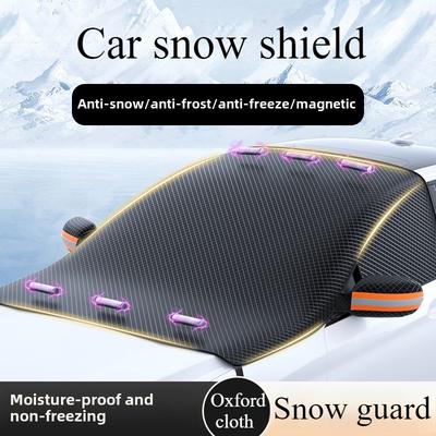Winter Auto Schneeabdeckung Magnetischer Windschutzscheibenschutz Große Größe Glas Sonnenblende Frostschutz Wasserdicht Autozubehör
