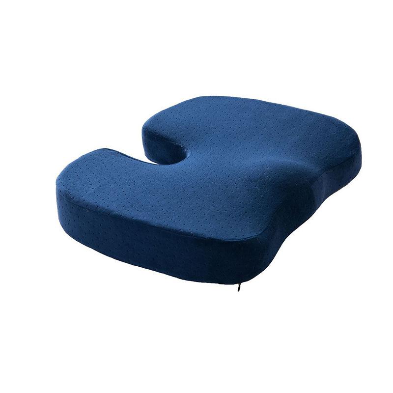 Gelkissen Home Office Autositzkissen für orthopädische Schmerzlinderung Komfortstuhl Memory-Kissen Lendenwirbelsäulenschutz