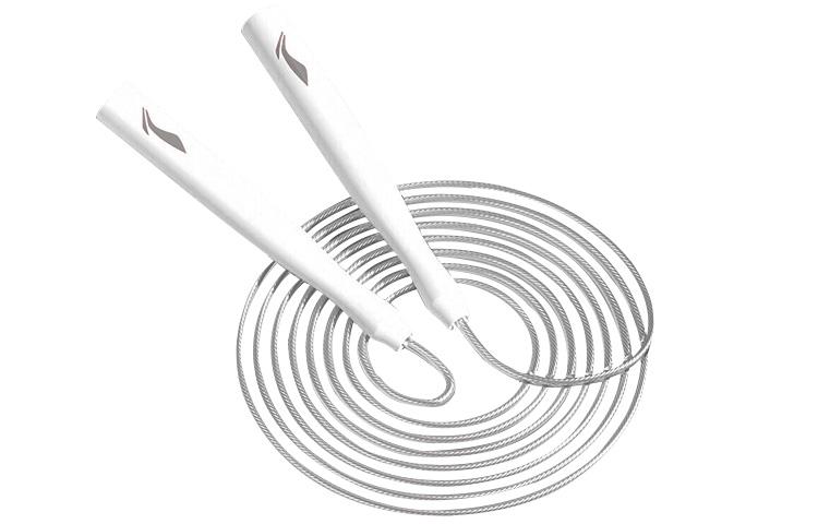 Li Ning Casual Entertainment Non Countable Jump Ropes Kids Handle Material ABS, Rope Material PVC, Steel 2.8m White LJSS246-2