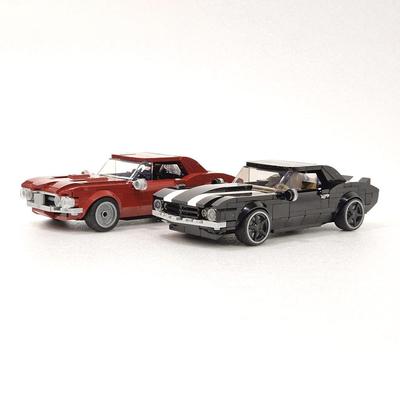 Nový MOC model auta ze stavebnice Speed Champion městské auto DIY kreativní puzzle dětský sváteční dárek