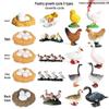 Children's Cognitive Toy: Solid Animal Models - Elk, Red Deer, Reindeer, and White-tailed Deer Christmas Ornament