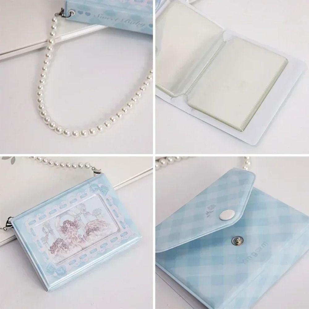 3 Inch Idol Cards Collect Book Handbag Shaped Photo Album  Photos Protective Display