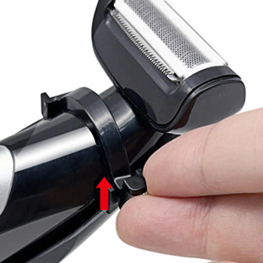Electric Back Shaver with Ergonomic Handle IPX7 Waterproof Men Body Hair Trimmer USB Rechargeable Handheld Hair Remover Tool