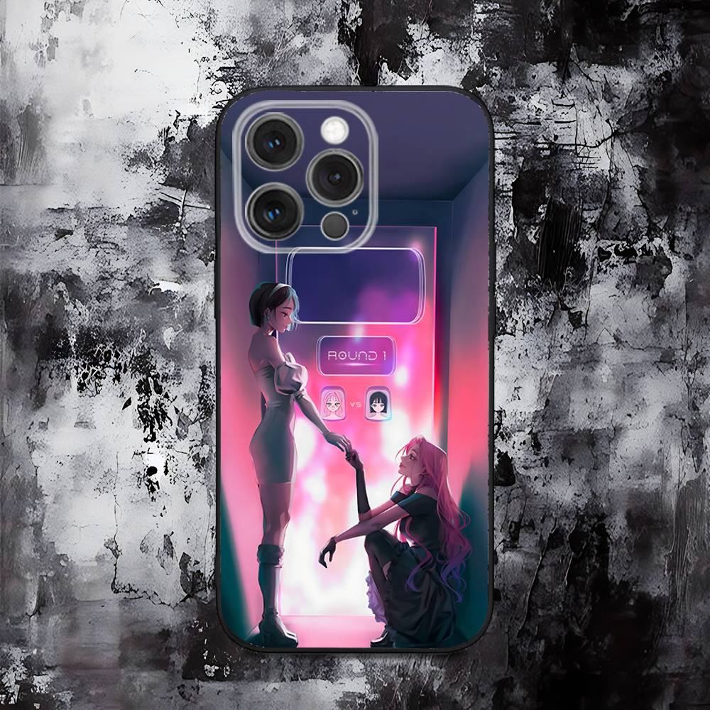 Alien Stage SUA MIZI Phone Case For iPhone 16,15,14,13,12,11,Pro,Max,Plus,X,XS,SE,E,Mini,Soft Silicone Black Case