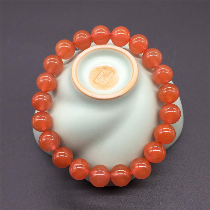 

Южный красный водный красный вишневый красный агатовый браслет модные ювелирные изделия с кристаллами