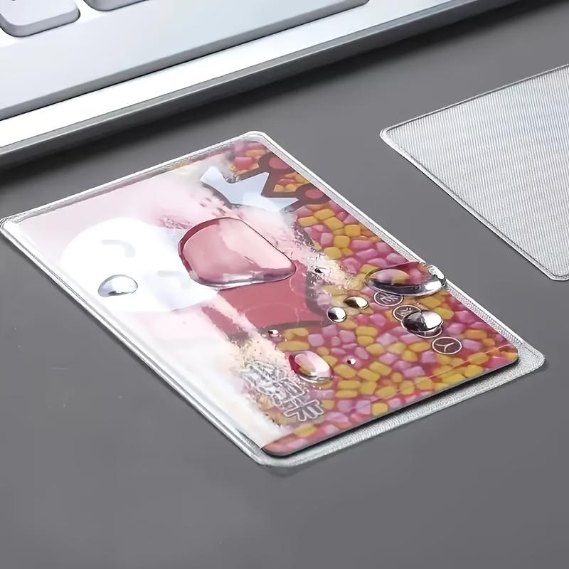 Transparent Card Sleeves - Reusable, Dustproof, Scan-Friendly | Ideal for Credit, ID, Medical Cards - Home, Office, Gift Use