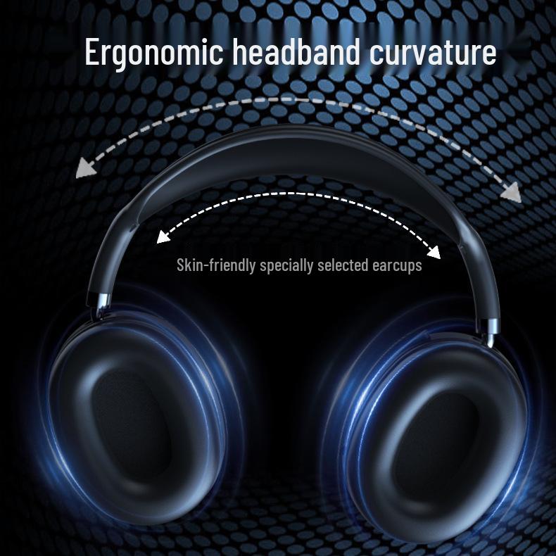 Huaqiangbei Over-Ear Bluetooth Headset: Long Battery, Wireless, Sports & Gaming, Low Latency