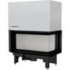 Steel Fireplace KRATKI NADIA Right 14 kW Ø 200 Lift-up