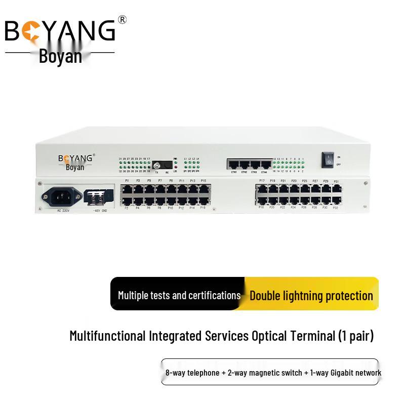 BOYANG Integrated Business Fiber Optic Transceiver
