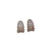 Silver Needle Diamond C-shaped Earrings Women's Elegant Fashion Unique Temperament Earrings Light Luxury High Sense Fashion Exquisite Earrings