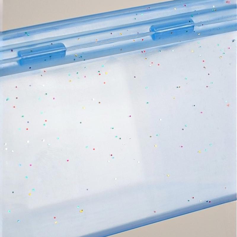 1pc Versatile Dustproof & Moisture-Resistant Flip Card Organizer, Office Pin Clip Box - Compact Storage Box for Trading Cards