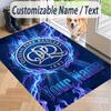 Custom Text Printed Rug Queens Park Rangers FC Non Slip Floor Carpet For Home Room Decor