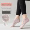 2023 Women's Professional Anti-Slip Backless Pilates Socks - Lightweight Summer Sports Floor Socks