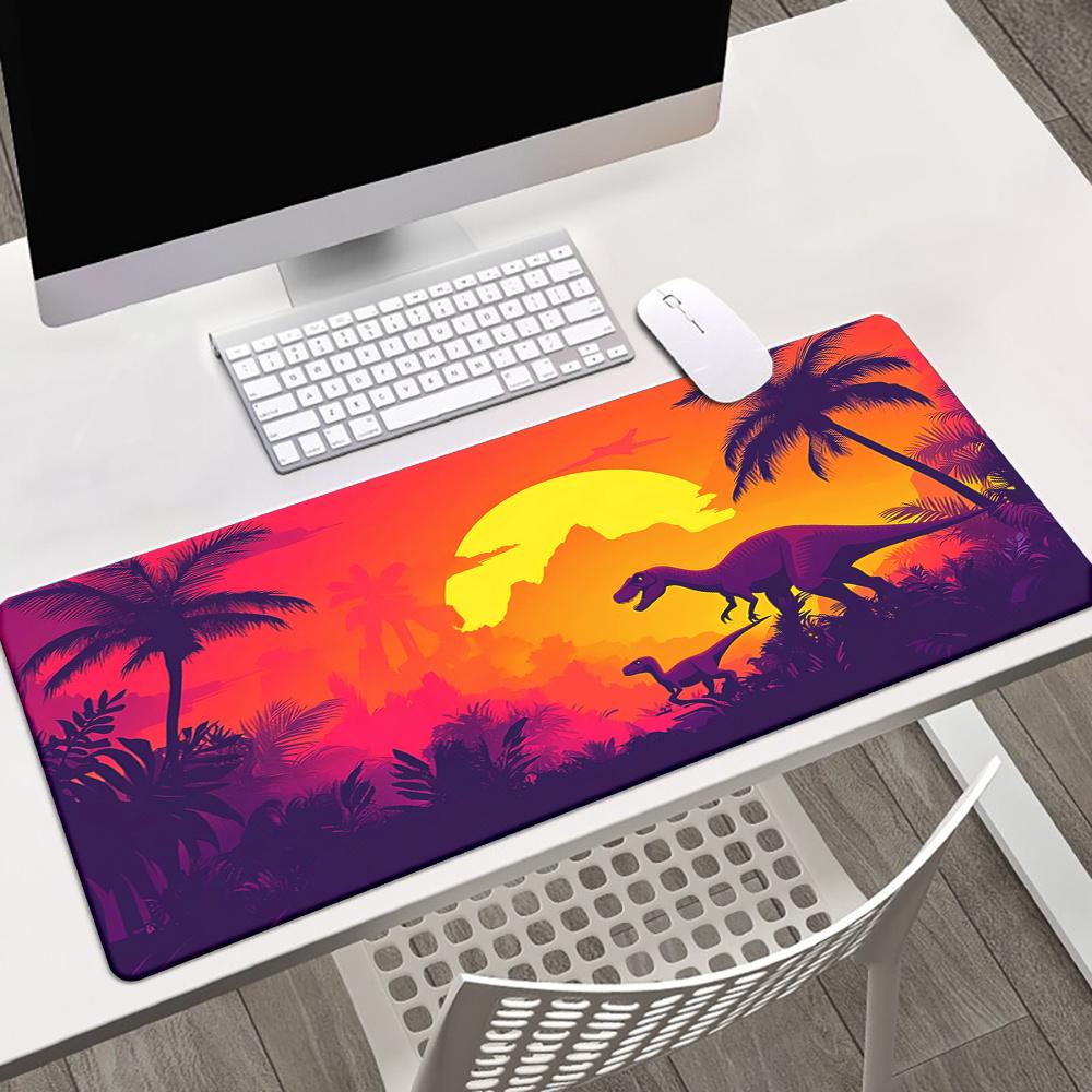 Mouse Pad Desk Mat Gaming Large Cloth Surface Non Slip Rubber Base for PC Laptop Keyboard New Year Gift