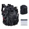 900D Fischerei Tarnung Große Kapazität Köder Oxford Bequeme Gepolsterte Weichköder Tasche Ruten Regenabdeckung Bach Meer Tag [Goture] Tasche, Rucksack, Tasche,