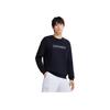Anta Logo Print Crew Neck Pullover Sweatshirt Men Tops Basic-Black 152317727-4