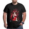 Men's Anime Print T-Shirt - Anime Character Print Crew Neck Short Sleeve Shirt, Machine Washable, Suitable for Anime Apparel and Party Outfits