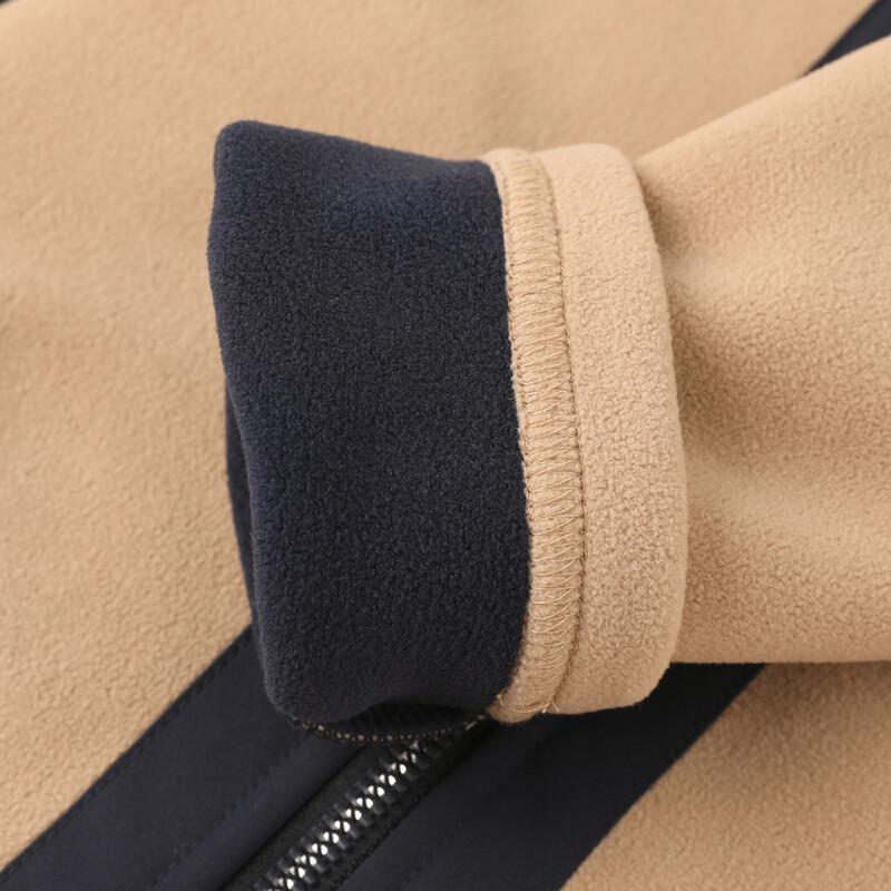 HAZZYS Kids' Colorblock Fleece Hooded Jacket