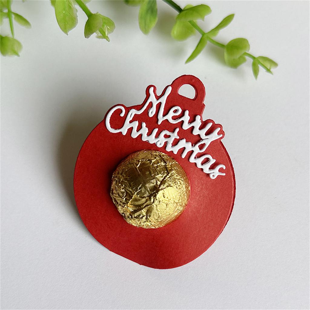 Christmas Pendant Metal Cutting Dies Scrapbooking Stencil Die Cuts Card Embossing DIY Photo Album Template Mold Decor