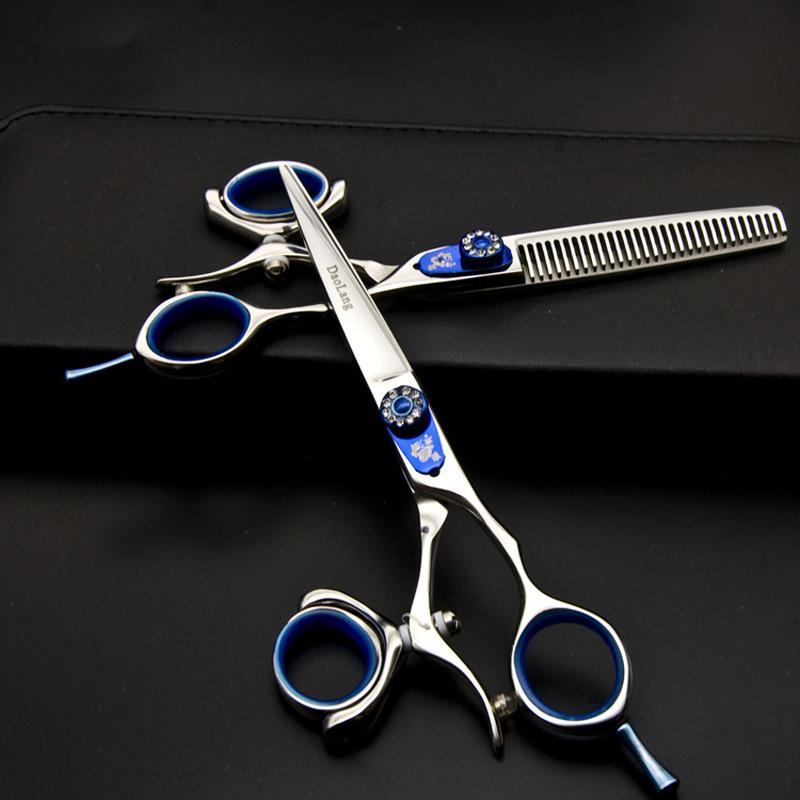 Gongping Scissors Movable Handle Premium 440C High-Quality Haircut Scissors Hairdressing Scissors