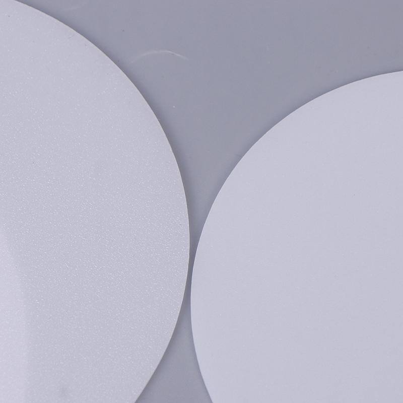 2 ks Matný akryl 35 mm 46 mm 50 mm 60 mm 65 mm 70 mm Kulaté ploché poloprůhledné stínidlo pro LED lampu Down Light Svítilna