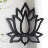 Hollow Lotus Floating Wall Shelf Hanging Wall Display Shelf Corner Decorative Rack  Potted Plants