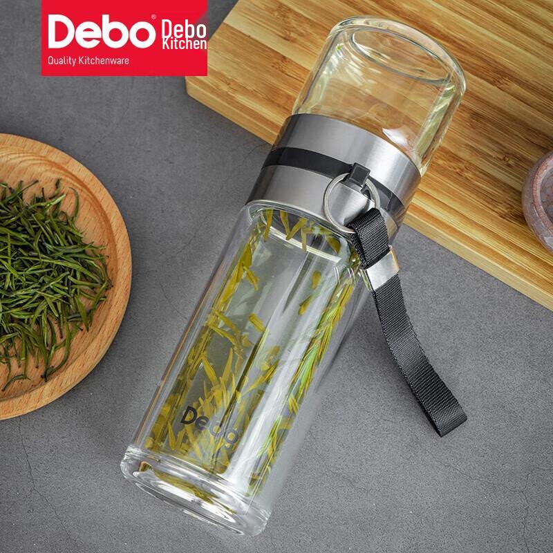 Debo TERS Double-Layer Heat-Resistant Glass Cup