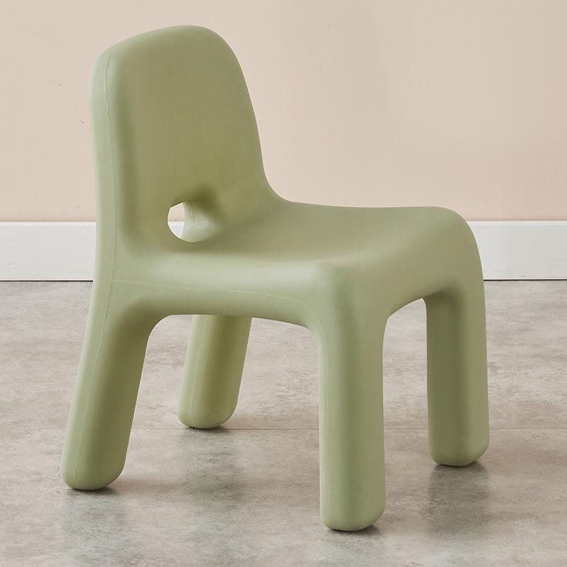 Скандинавский детский пластиковый стул для учебы и обеда - Простой домашний стиль