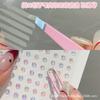 Multifunctional Double Head False Eyelash Tweezers Eyebrow Clip Acne Pimple Tweezer Makeup Tool