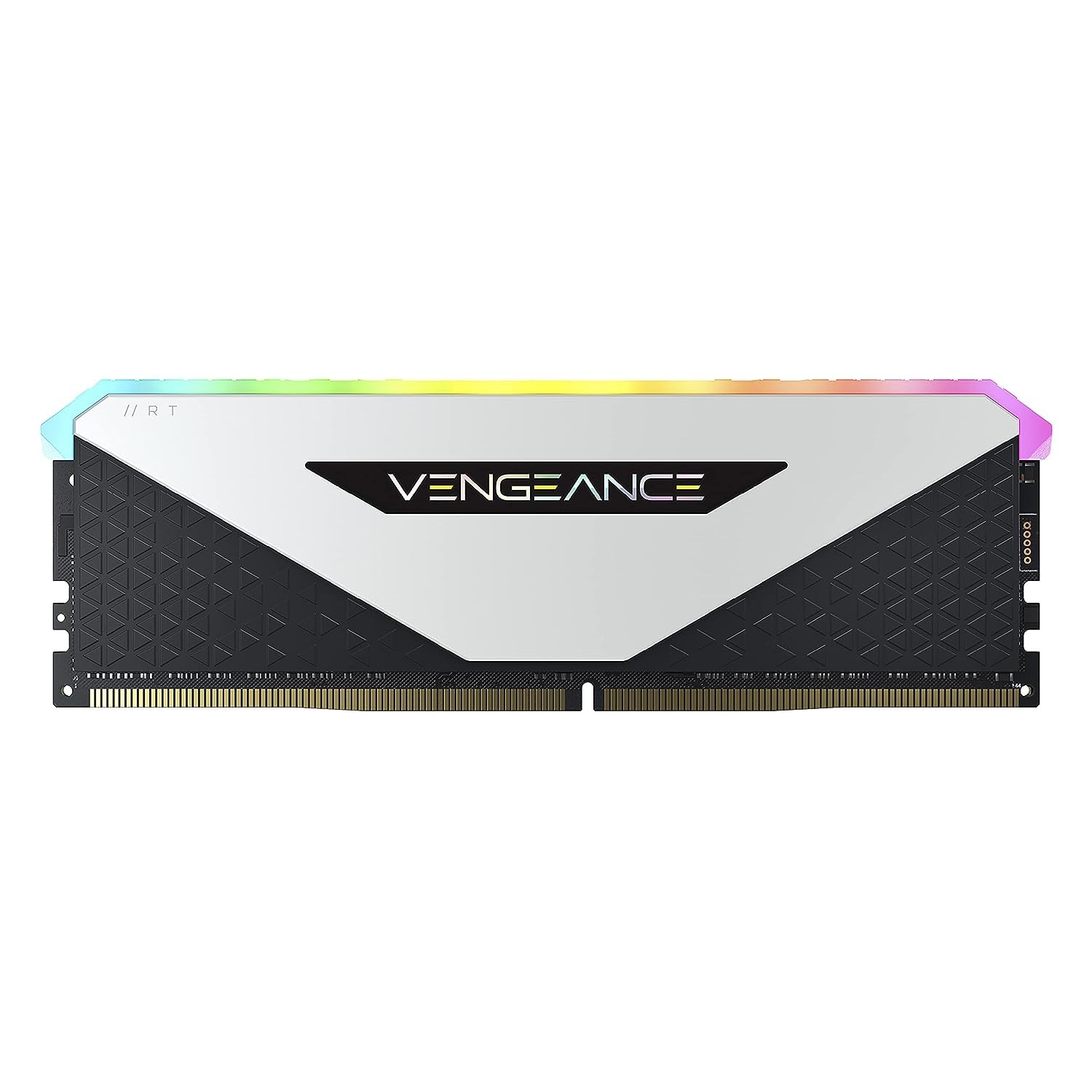 

CORSAIR 3600MHz CL18 Desktop PC Memory VENGEANCE RGB RT White 32GB x CMN32GX4M2Z3600C18W New Model Optimized for DDR4-32GB [16GB 2] (2021 AMD) білий