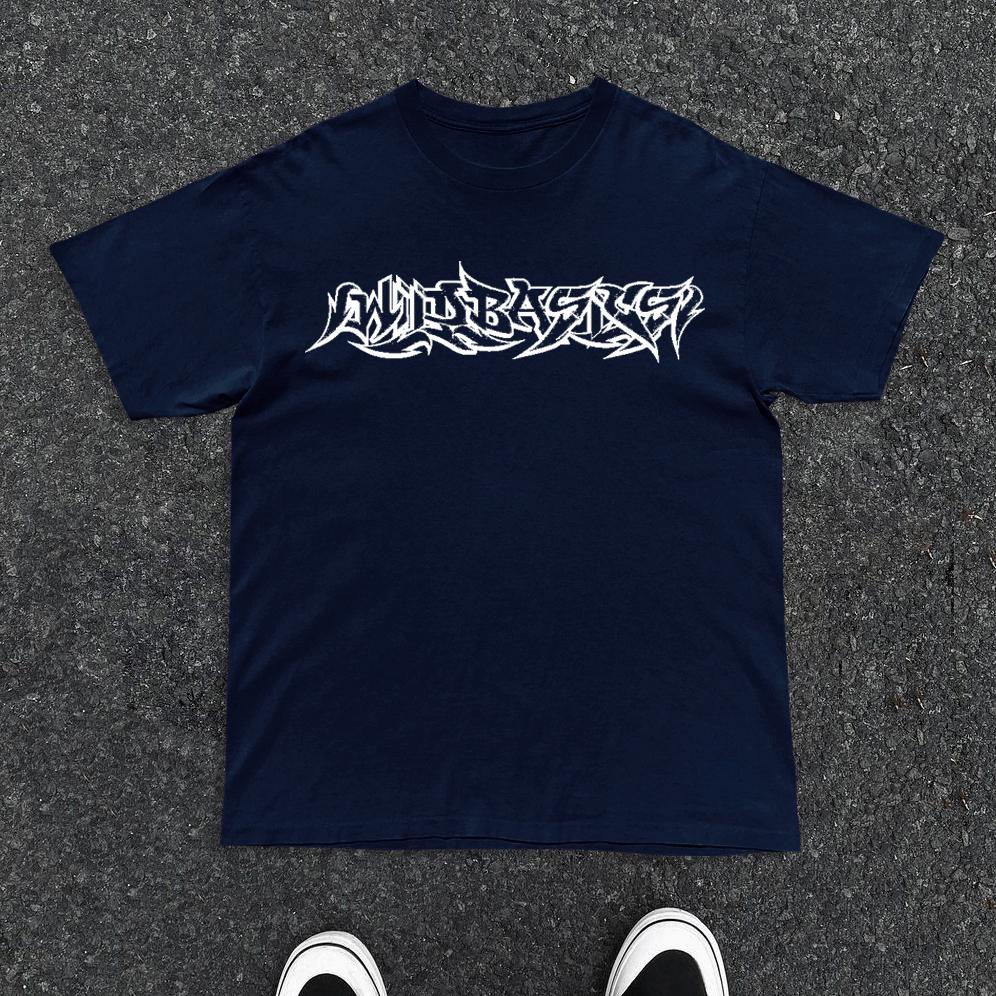 Summer Latest American Trend Y2K Top T-shirt Letter Printing Large Size Round Neck Short-sleeved Men's and Women's Top T-shirt