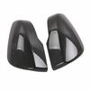 1 Pair Car Side Rear View Mirror Cover Cap Fit for Subaru Crosstrek XV Forester Impreza Black Carbon Fiber Texture Plastic