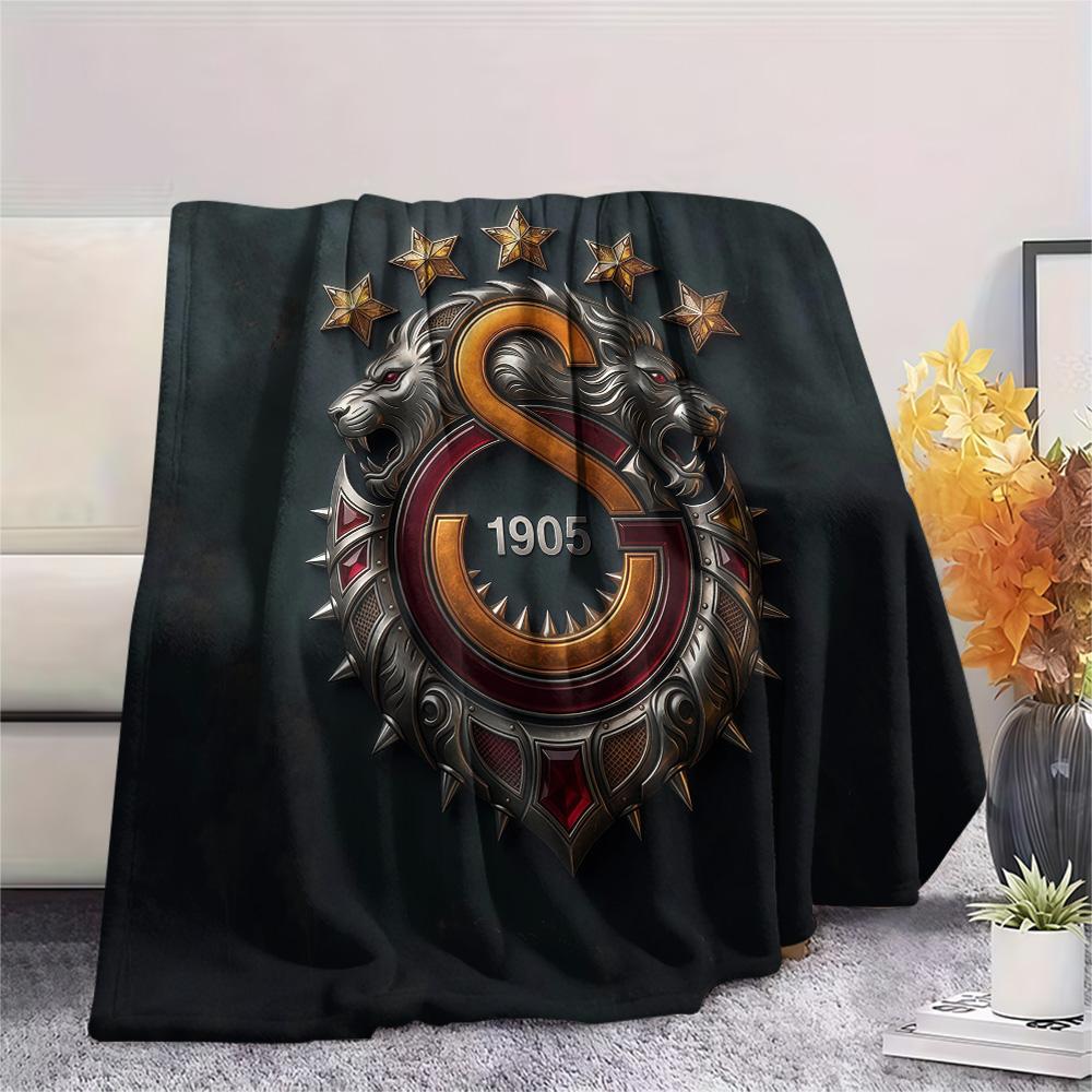 Galatasaray3 Flannel Blanket, High Quality Comfortable for All Seasons, Home Decor, Warmth and Comfort